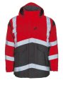 Mascot Veiligheids Werkjas Afife 09030-025 hi-vis rood-donkerantraciet